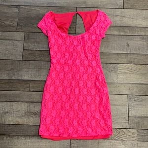Charlotte Russe Pink Dress